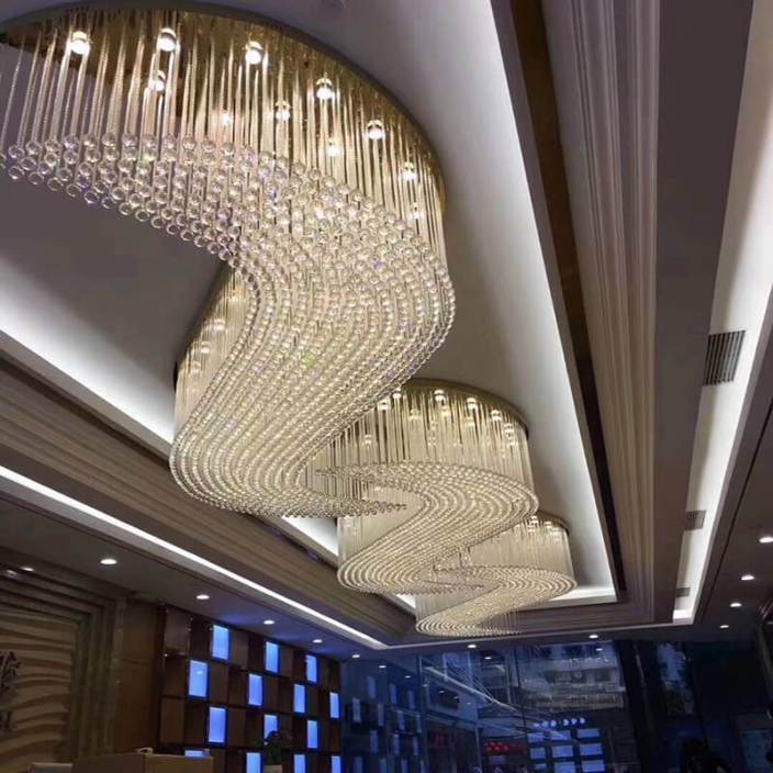 酒店大廳吊燈，源頭酒店燈具供應(yīng)商直供